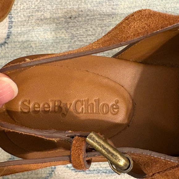 See by Chloe Suede Platforms - Picture 6 of 8